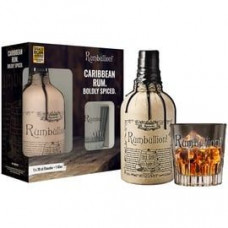 Rumbullion! Rumbullion Premium Spiced Rum Geschenkset 0,7l + hochwertiger Tumbler - Worlds Best Traditional Spiced Rum 2021