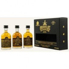 Aberfeldy The Golden Dram Highland Single Malt Scotch 40% vol 3 x 0,05 l Geschenkbox