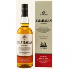Amahagan World Malt Edition No.2 Red Wine Wood Finish 700ml