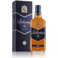 Ballantine's 12 Years Old Blended Scotch 40% vol 0,7 l Geschenkbox
