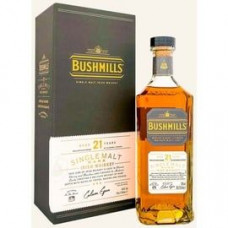 Bushmills 21 Years Old Single Malt Irish 40% vol 0,7 l Geschenkbox