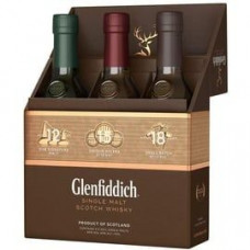 Glenfiddich 12 Years Old Signature Malt 40% vol 0,2 l + 15 Years Old Solera Vat 40% vol 0,2 l + 18 Years Old Small Batch Reserve 40% vol 0,2 l Geschenkbox