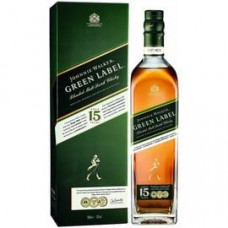Johnnie Walker 15 Years Old Green Label Blended Scotch 43% vol 0,7 l Geschenkbox